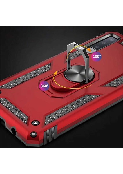Galaxy A7 2018 Kılıf Metal Yüzüklü Tank Zırh Standlı Kılıf modelleri