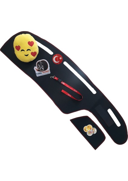 Fiat Tipo Tempra Torpido Kaplama Halısı / Araç Emoji Yastık Fiat Oto Aksesuar