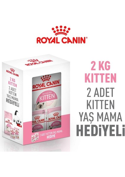 Kitten 36 Yavru Kedi Maması 2 Kg+2 Konserve Hediyeli