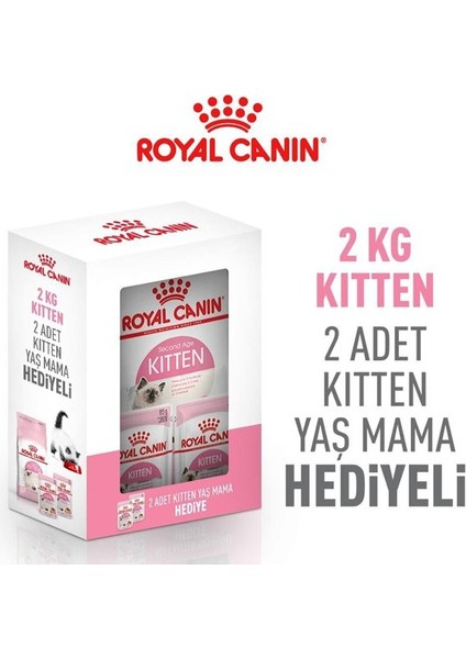 Kitten 36 Yavru Kedi Maması 2 Kg+2 Konserve Hediyeli