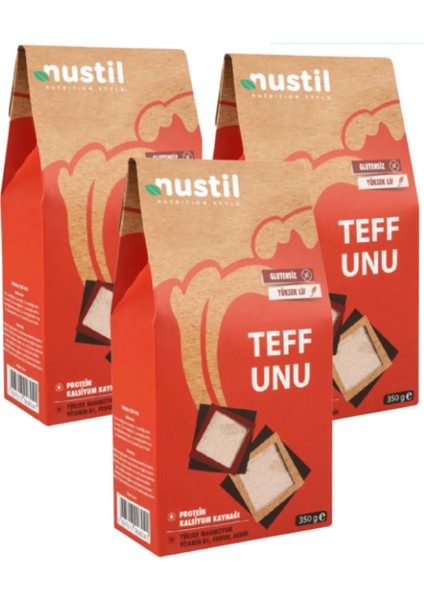 Nustil Nutrition Style Nustil Teff Unu 350 G x 3