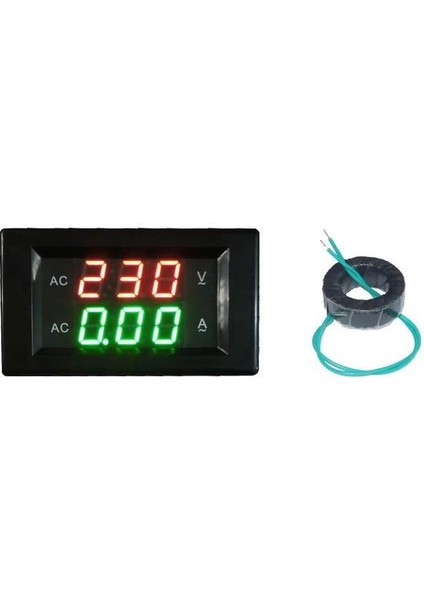 YB4835VA Ac 60-500V 200A Voltmetre - Ampermetre Panel Tipi