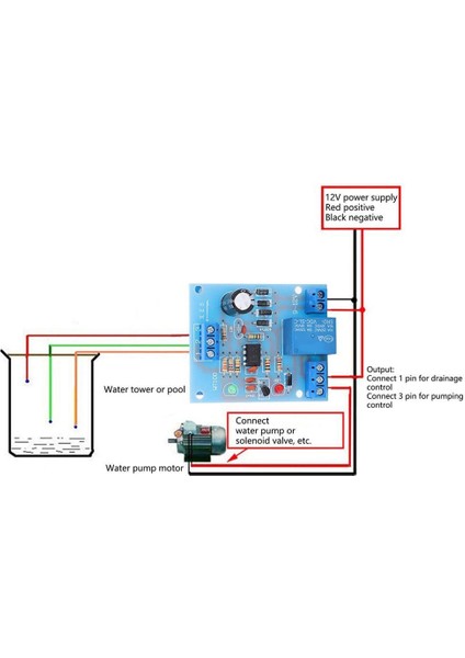 5V Su Seviyesi Kontrol Modülü - Röle Çıkışlı fiyatları