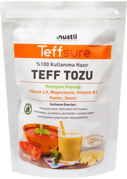 Glutensiz Teff Tozu 250gr