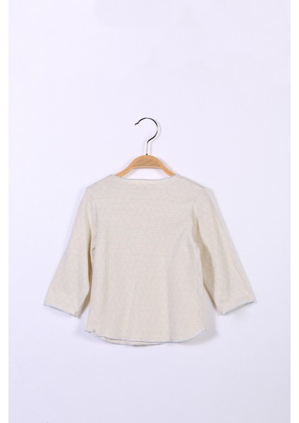 Erkek Bebek Omuzdan Çıtçıtlı Uzun Kollu T-Shirt (3-24AY) fiyatları