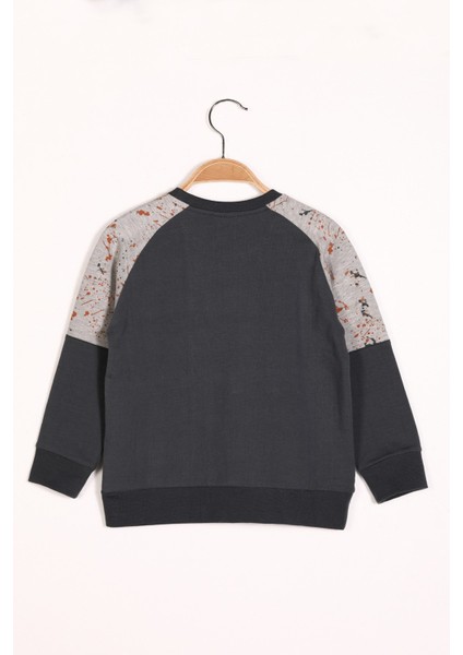 Erkek Çocuk Antrasit Sweatshirt (6-12YAŞ)