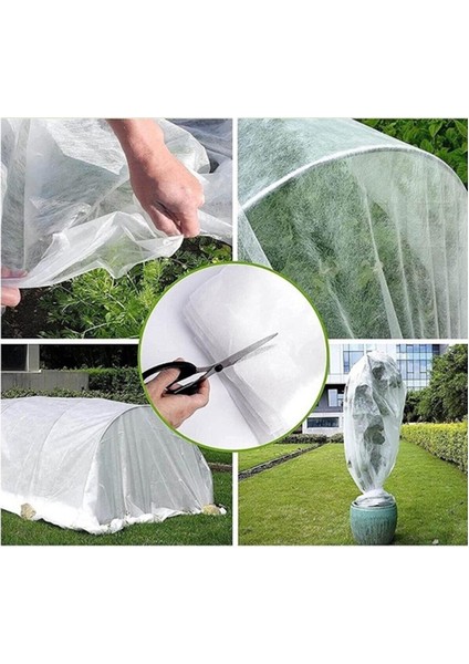 1X50 Metre 17GR Agril Isı Don Örtüsü, Zirai Don Kırağı Örtü Karpuz Çilek Örtüsü, Sera Toprak Örtüsü Elyaf Örtüsü indirimleri