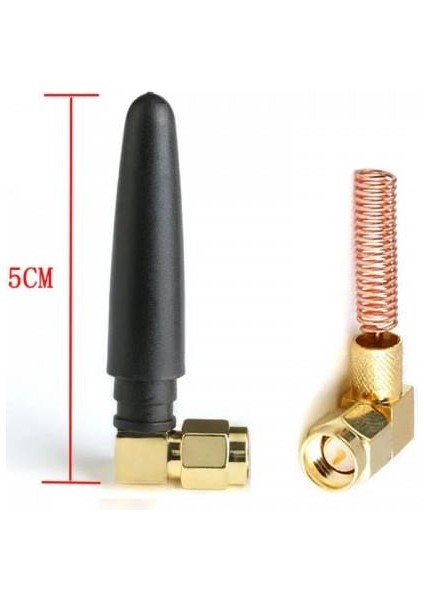 433MHZ 50MM 90 Derece Sma Erkek Anten fırsatları