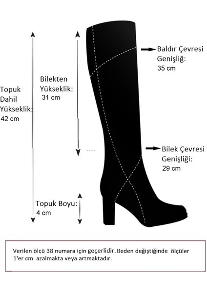Taba Alçak Topuklu Günlük Kadın Çizme N674265009 indirimleri