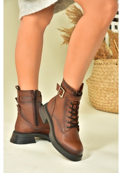 Taba Metal Tokalı Kadın Postal Bot N674260109