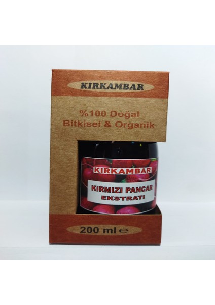 Kırmızı Pancar Ekstratı 200 ml