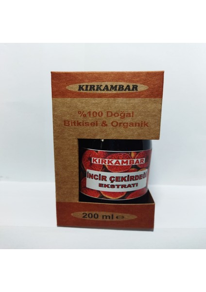 Incir Çekirdeği Ekstratı 200 ml