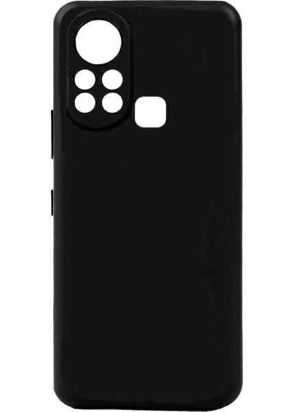 Infinix Hot 11S Matte Serisi Silikon Tpu Kılıf - Siyah