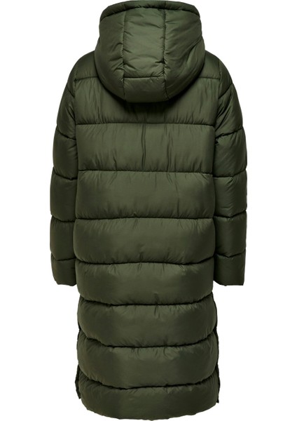 Maxi Boy Kapüşonlu Oversize Şişme Mont - Kışlık fırsatları