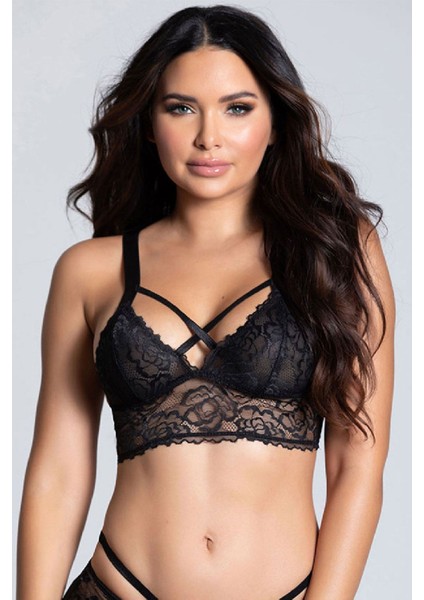 Arkası Ip Detaylı Bralet Sütyen Siyah fiyatları