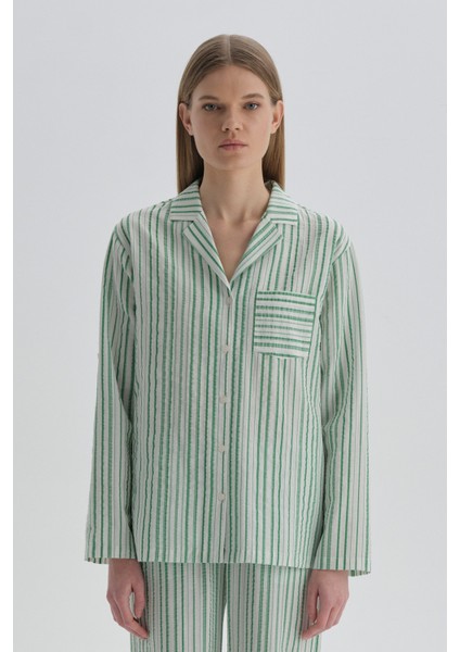 Yeşil Pijama Üst