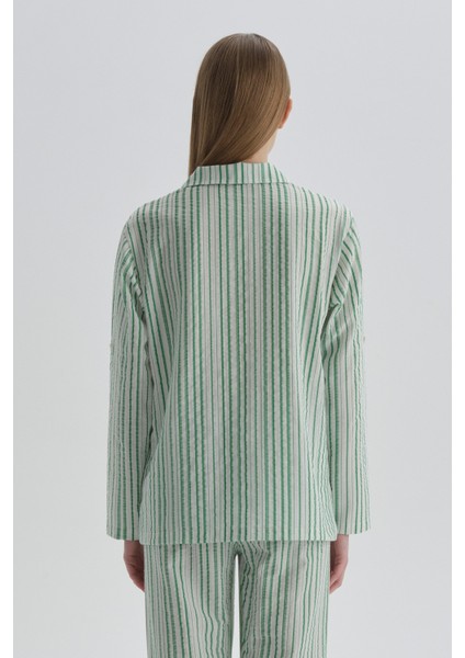 Yeşil Pijama Üst