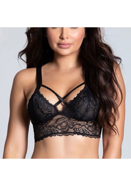 Arkası Ip Detaylı Bralet Sütyen Siyah fiyatları