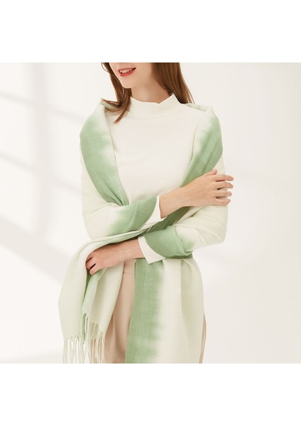 Elegant Gradyan Eşarp Şal Faux Kaşmir Sıcak Püskül (Yurt Dışından) fiyatları