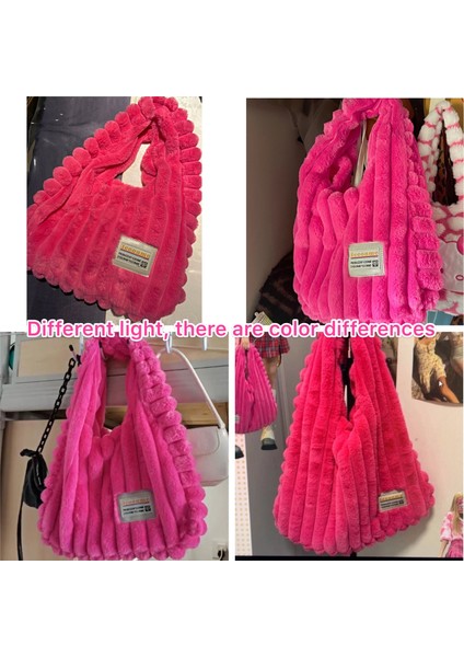 Büyük Kapasiteli Omuz Çantası Yumuşak Peluş Havalı Kız (Yurt Dışından) fırsatları