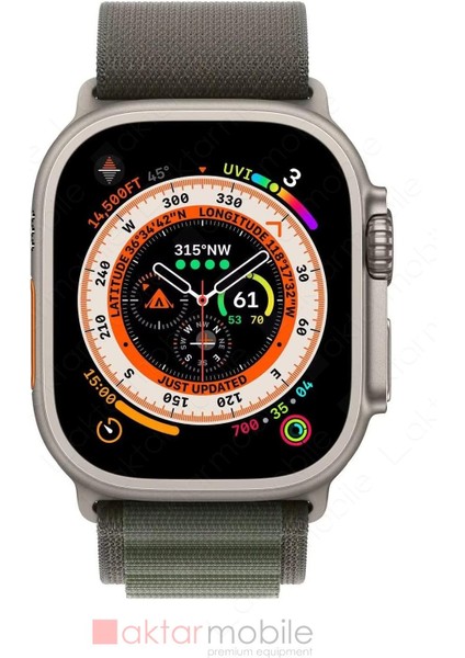 Apple Watch Ultra 49 mm Uyumlu Kordon Alpine Loop Örgü Kayış modelleri