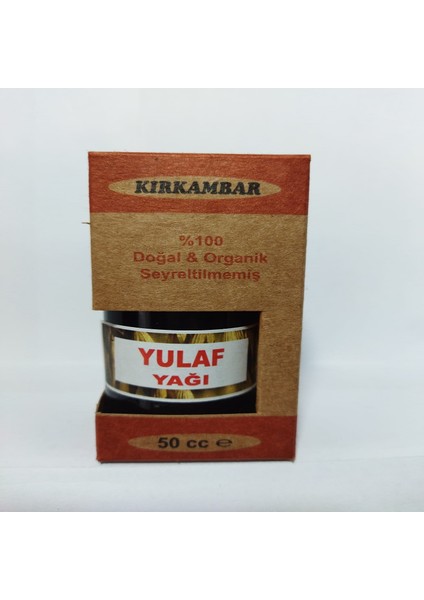 Yulaf Yağı 50 cc