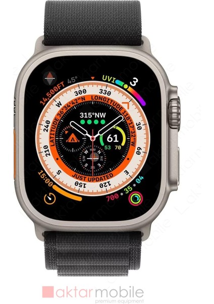 Apple Watch Ultra 49 mm Uyumlu Kordon Alpine Loop Örgü Kayış modelleri