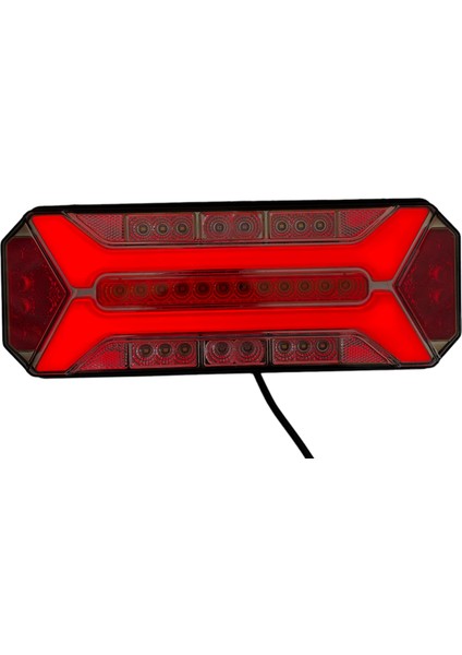 Yeni Star Neon LED Stop Lambası Dinamik Sinyalli Kamyon-Tır-Dorse-Karavan-Kamyonet 1 ADET