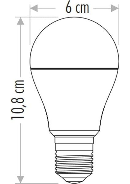 CT 4277 9W Yeşil LED Ampul