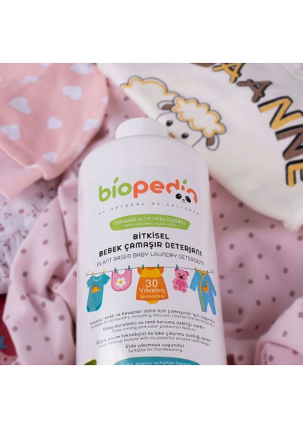 Biopeda Bitkisel Bebek Çamaşır Deterjanı 1050ML