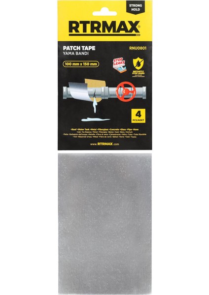 Rtr Yama Bandı 4'lü 10MM*150MM