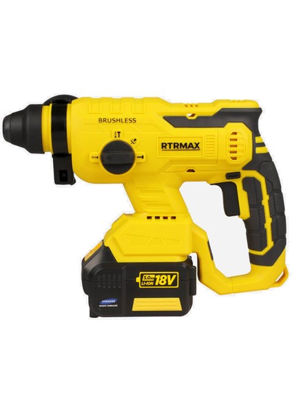 Rtx Akülü Elektropnömatik Kırıcı-Delıcı 18V(KÖMÜRSÜZ)