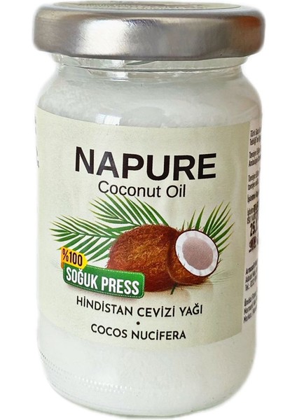 Hindistan Cevizi Yağı %100 Doğal Soğuk Sıkım Coconut Oil