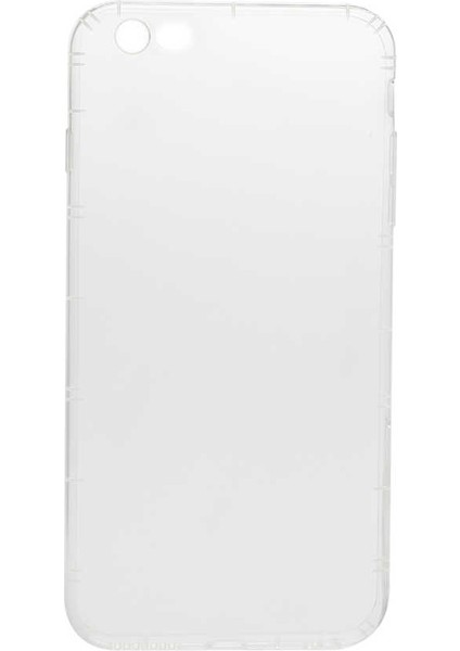 Apple iPhone 6 Plus Kılıf Için Tasarlanan Kristal Şeffaf Kaymaz Silikon Kılıf