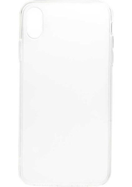 Apple iPhone Xs Max 6.5 Kılıf Için Tasarlanan Kristal Şeffaf Kaymaz Silikon Kılıf