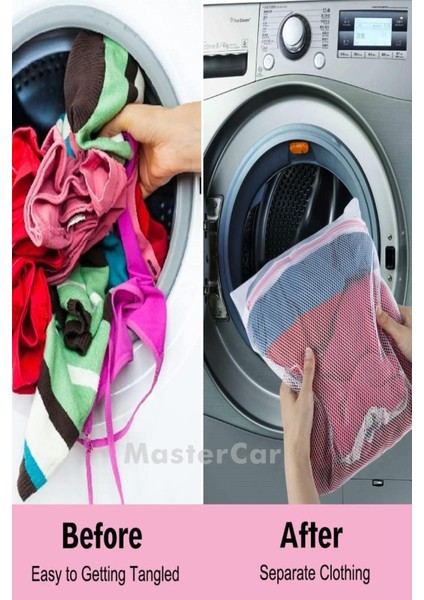 3 Adet Premium Kalite Çamaşır Yıkama Filesi Renkli Fermuarlı Çamaşır Torbası Fileli Kirli Sepeti modelleri