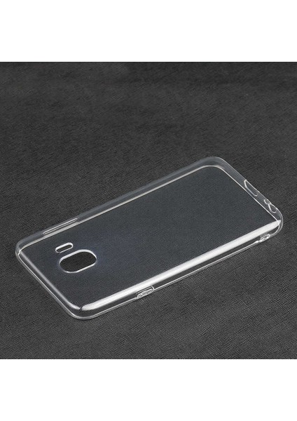 Galaxy J2 Core Kılıf Için Tasarlanan Kristal Şeffaf Kaymaz Silikon Kılıf