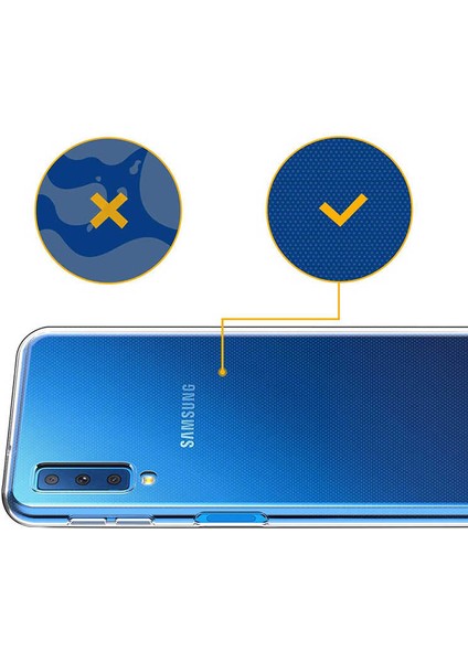 Galaxy A9 2018 Kılıf Için Tasarlanan Kristal Şeffaf Kaymaz Silikon Kılıf fırsatları