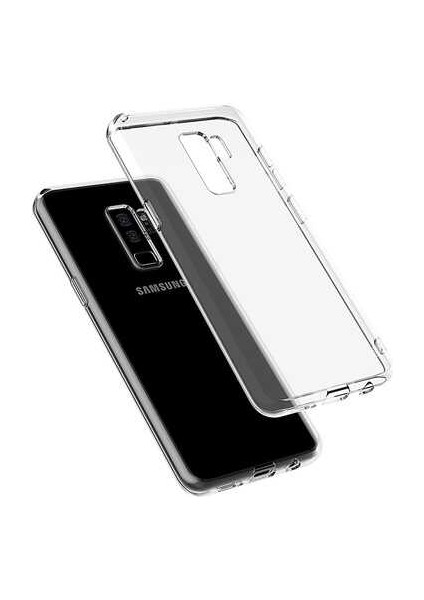 Galaxy S9 Plus Kılıf Için Tasarlanan Kristal Şeffaf Kaymaz Silikon Kılıf