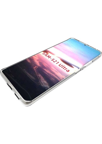 Galaxy S21 Ultra Kılıf Için Tasarlanan Kristal Şeffaf Kaymaz Silikon Kılıf indirimleri