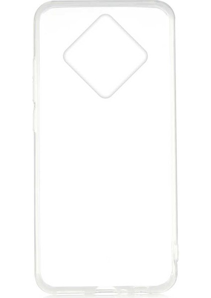 Infinix Zero 8 Kılıf Için Tasarlanan Kristal Şeffaf Kaymaz Silikon Kılıf