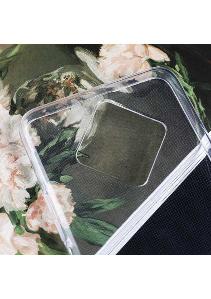 Infinix Zero 8 Kılıf Için Tasarlanan Kristal Şeffaf Kaymaz Silikon Kılıf