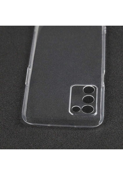 Oppo A55 5g Kılıf Için Tasarlanan Kristal Şeffaf Kaymaz Silikon Kılıf