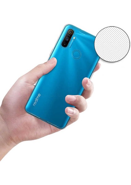 Realme C3 Kılıf Için Tasarlanan Kristal Şeffaf Kaymaz Silikon Kılıf modelleri