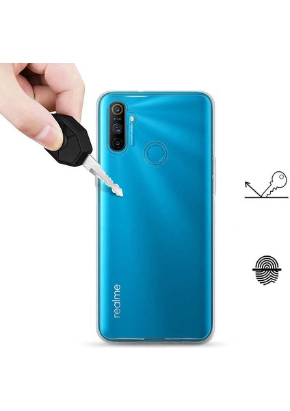 Realme C3 Kılıf Için Tasarlanan Kristal Şeffaf Kaymaz Silikon Kılıf fırsatları