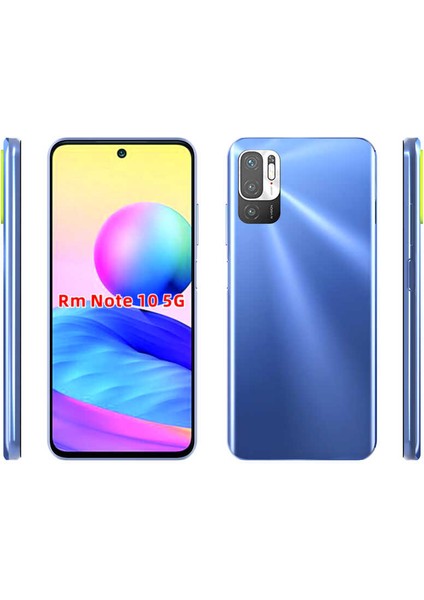 Xiaomi Redmi Note 10 5g Kılıf Için Tasarlanan Kristal Şeffaf Kaymaz Silikon Kılıf