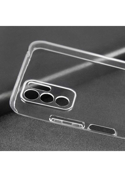 Xiaomi Redmi Note 10 5g Kılıf Için Tasarlanan Kristal Şeffaf Kaymaz Silikon Kılıf