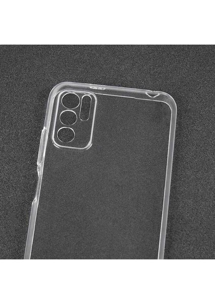 Xiaomi Redmi Note 10 5g Kılıf Için Tasarlanan Kristal Şeffaf Kaymaz Silikon Kılıf