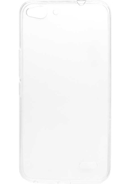 Vodafone Smart 6 Ultra Kılıf Için Tasarlanan Kristal Şeffaf Kaymaz Silikon Kılıf
