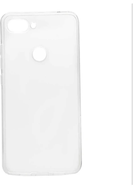 Kip GSM Xiaomi Mi 8 Lite Kılıf Için Tasarlanan Kristal Şeffaf Kaymaz Silikon Kılıf